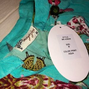 Magazine Dresses - Floral Turquoise Shirt Dress Magazine Dresses - Floral Turquoise Shirt Dress